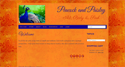 Desktop Screenshot of blog.peacockandpaisley.com